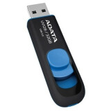 USB Flash накопитель 32Gb ADATA UV128 Black/Blue (AUV128-32G-RBE)