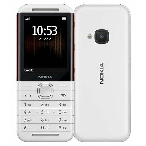 Телефон Nokia 5310 (TA-1212) White/Red - 16PISX01B02/16PISX01B06