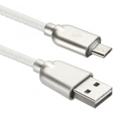 Кабель USB A (M) - microUSB B (M), 1м, ACD ACD-U926-M1W White