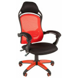 Игровое кресло Chairman Game 12 Black/Red (00-07016632)
