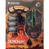 Мышь Defender Demoniac GM-540L Black (52540)