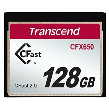 Карта памяти 128Gb CFast Transcend (TS128GCFX650)