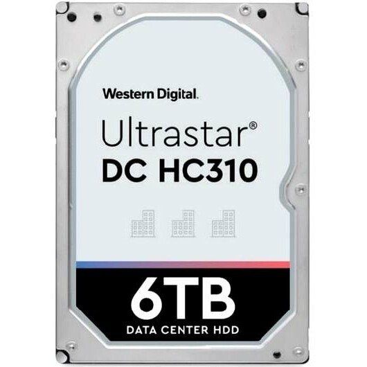Жёсткий диск 6Tb SATA-III WD Ultrastar 7K6 (0B36039/0B36535) - HUS726T6TALE6L4