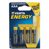 Батарейка Varta Energy (AAA, 4 шт.) (04103229414)