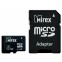 Карта памяти 8Gb MicroSD Mirex + SD адаптер  (13613-ADTMSD08)