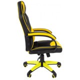 Игровое кресло Chairman Game 17 Black/Yellow (00-07028515)