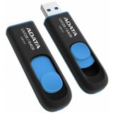USB Flash накопитель 64Gb ADATA UV128 Black/Blue (AUV128-64G-RBE)