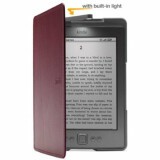Обложка Amazon Kindle Lighted Leather Cover Wine Purple