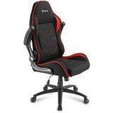 Игровое кресло Sharkoon Elbrus 1 Black/Red