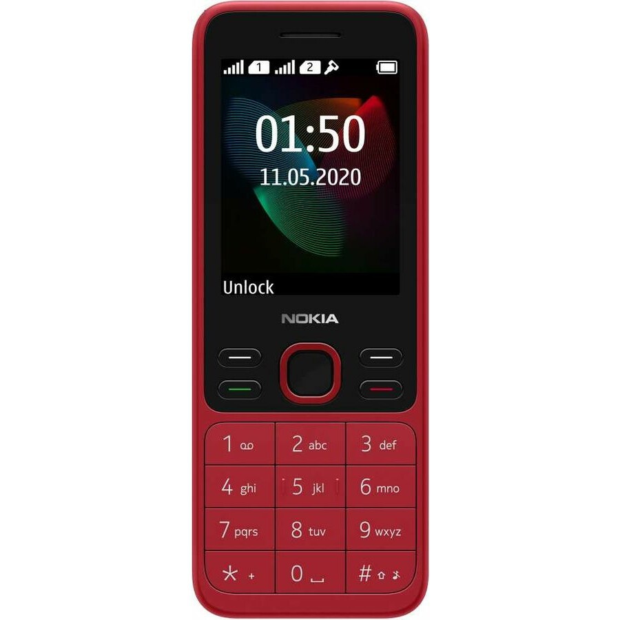 Телефон Nokia 150 Dual Sim (2020) Red - 16GMNR01A02