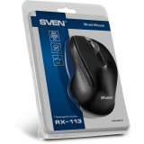 Мышь Sven RX-113 Black (SV-018733)