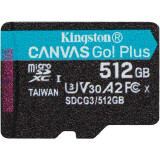 Карта памяти 512Gb MicroSD Kingston (SDCG3/512GBSP)
