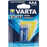 Батарейка Varta High Energy / Longlife Power (AAA, 2 шт.) (04903121412)