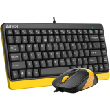 Клавиатура + мышь A4Tech Fstyler F1110 Bumblebee