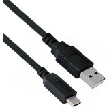 Кабель USB - USB Type-C, 0.3м, ExeGate EX-CC-USB2-AMCM-0.3 (EX294772RUS)