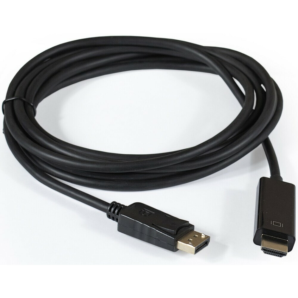 Кабель DisplayPort (M) - HDMI (M), 7.5м, ExeGate EX-CC-DP-HDMI-7.5 - EX294712RUS