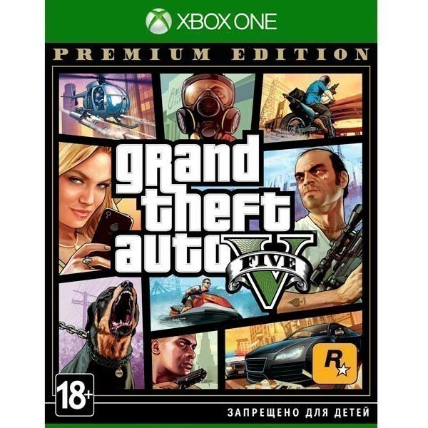 Игра Grand Theft Auto V Premium Edition для Xbox One