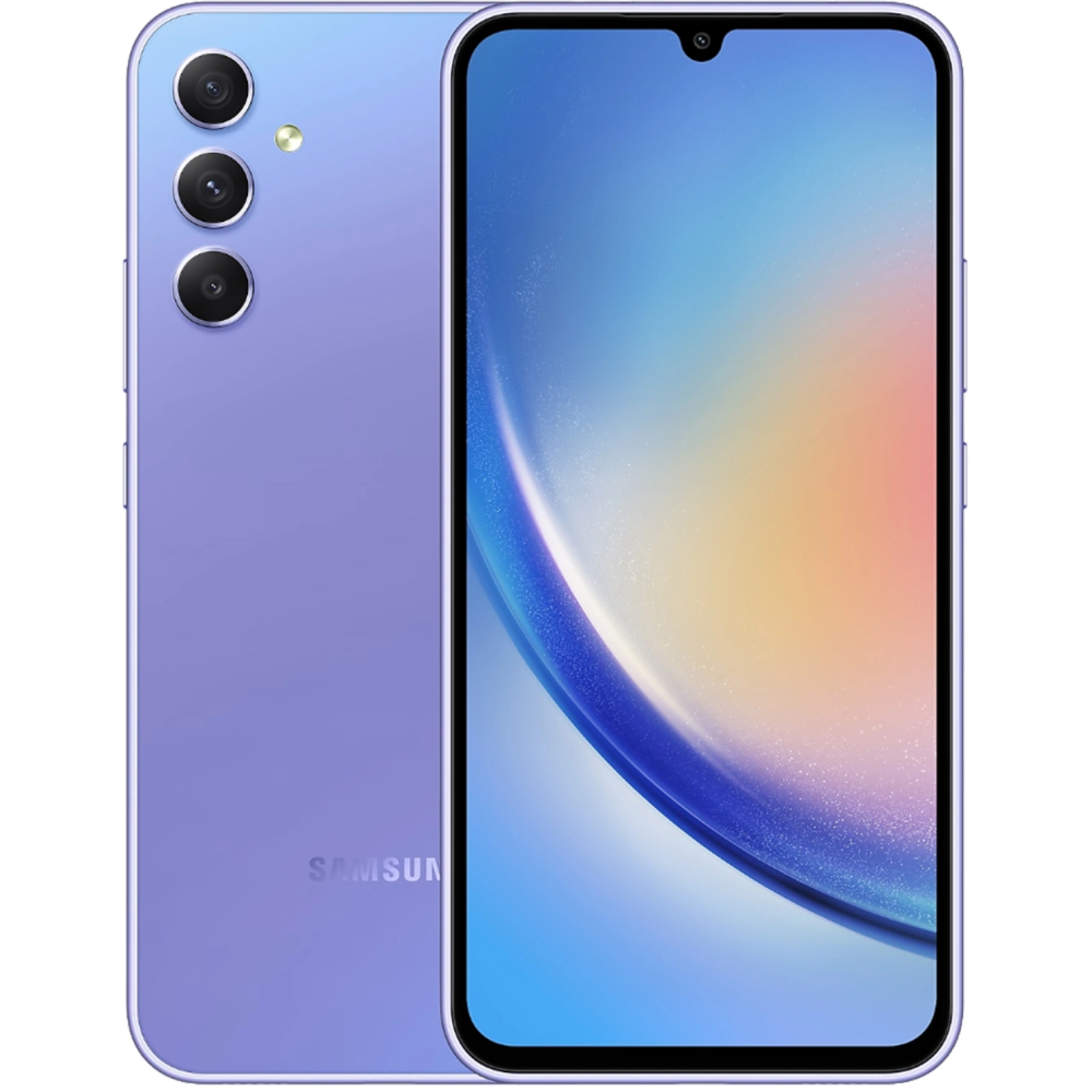 Смартфон Samsung Galaxy A34 8/256Gb Lavender (SM-A346ELVEXME)