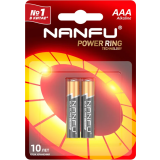 Батарейка Nanfu (AAA, 2 шт.) (LR03-2B)