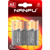 Батарейка Nanfu (D, 2 шт) (LR20-2B)