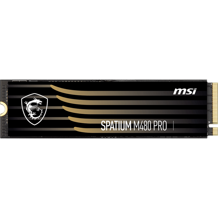 Накопитель SSD 4Tb MSI SPATIUM M480 PRO (SPATIUM M480 PRO PCIe 4.0 NVMe M.2 4TB) - S78-440R050-P83