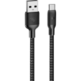 Кабель USB - USB Type-C, 1м, itel C22N Black (ICD-C22N)