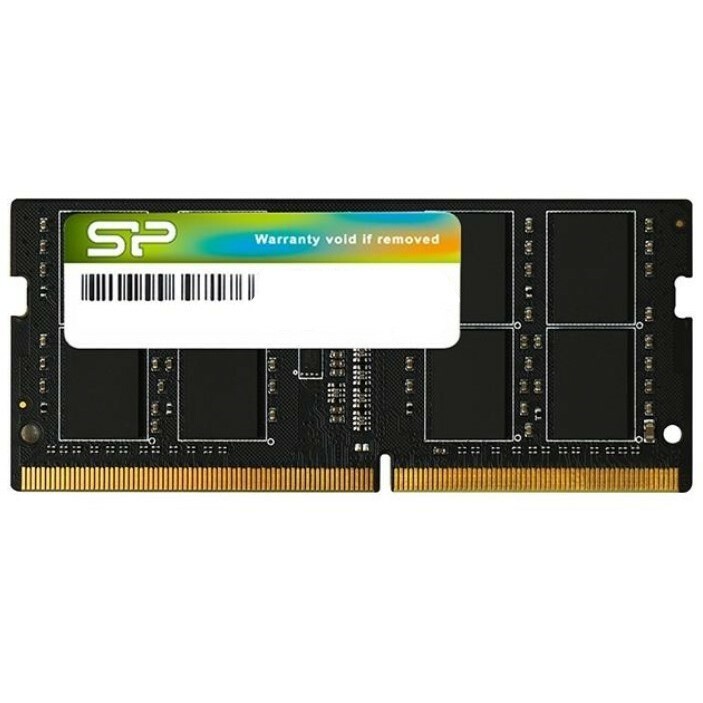 Оперативная память 8Gb DDR4 3200MHz Silicon Power SO-DIMM (SP008GBSFU320X02)