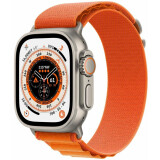 Умные часы Apple Watch Ultra 49mm Titanium Case with Orange Alpine Loop L (MQEV3LL/A)