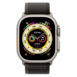 Умные часы Apple Watch Ultra 49mm Titanium Case with Black/Gray Trial Loop S/M (MQF43LL/A)