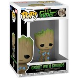 Фигурка Funko POP! Bobble Marvel I Am Groot Groot With Grunds (70652)