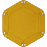 Лоток для кубиков MTGtrade жёлтый шестиугольный большой 23х23см (DND_TRAY_HEX23/DT0008)