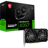 Видеокарта NVIDIA GeForce RTX 4060 Ti MSI 8Gb (RTX 4060 Ti VENTUS 2X BLACK 8G)