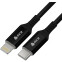Кабель USB Type-C - Lightning, 0.25м, Greenconnect GCR-54459