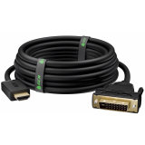 Кабель HDMI - DVI, 15м, Greenconnect GCR-51510 (GCR-51510/44-050625)