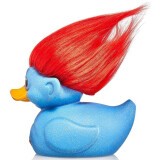 Фигурка-утка Numskull TUBBZ Trolls Glitter Blue Troll (Blue with Red Hair) (NS4203)