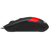 Мышь Oklick 310M Black/Red (1869102)