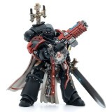 Фигурка JOYTOY Warhammer 40K Black Templars Sword Brethren Brother Lombast (JT4850)