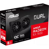 Видеокарта AMD Radeon RX 7600 ASUS 8Gb (DUAL-RX7600-O8G-V2)