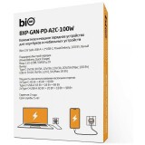Cетевое зарядное устройство Bion BXP-GAN-PD-A2C-100W