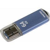 USB Flash накопитель 64Gb SmartBuy V-Cut Blue (SB64GBVC-B3)