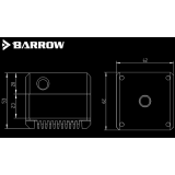 Помпа для СЖО Barrow SPB17-T PLUS Black (BA2547)