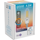 Умная лампочка Gauss Smart Home E14 4.5W (1250112)