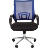 Офисное кресло Chairman 696 TW Blue/Chrome (00-07077472)