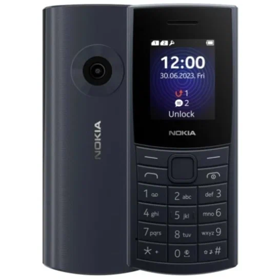 Телефон Nokia 110 4G Dual Sim Blue (TA-1543) - 1GF018MPE1C01