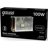 Блок питания для светодиодной ленты Gauss 202003100