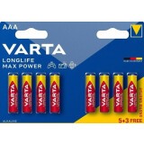 Батарейка Varta Long Life Max Power (AAA, 8 шт.) (04703101428)