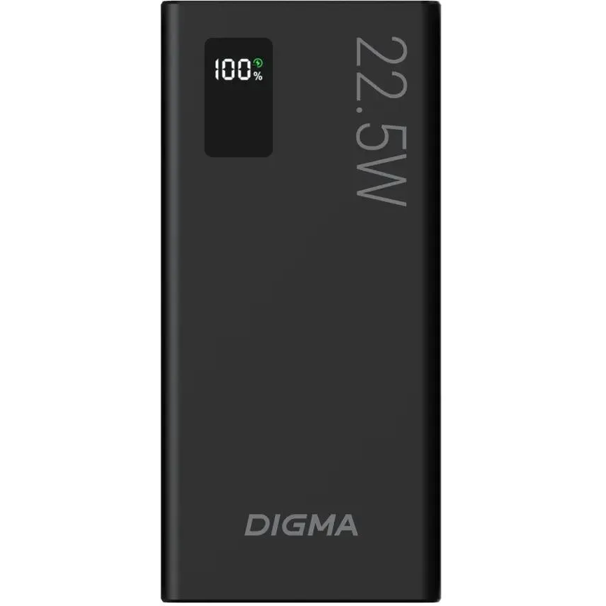 Внешний аккумулятор Digma DGPF10A22PBK