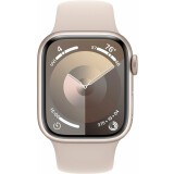 Умные часы Apple Watch Series 9 41mm Starlight Aluminum Case with Starlight Sport Band M/L (MR8U3LL/A)