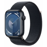 Умные часы Apple Watch Series 9 45mm Midnight Aluminum Case with Midnight Sport Loop (MR9C3LL/A)