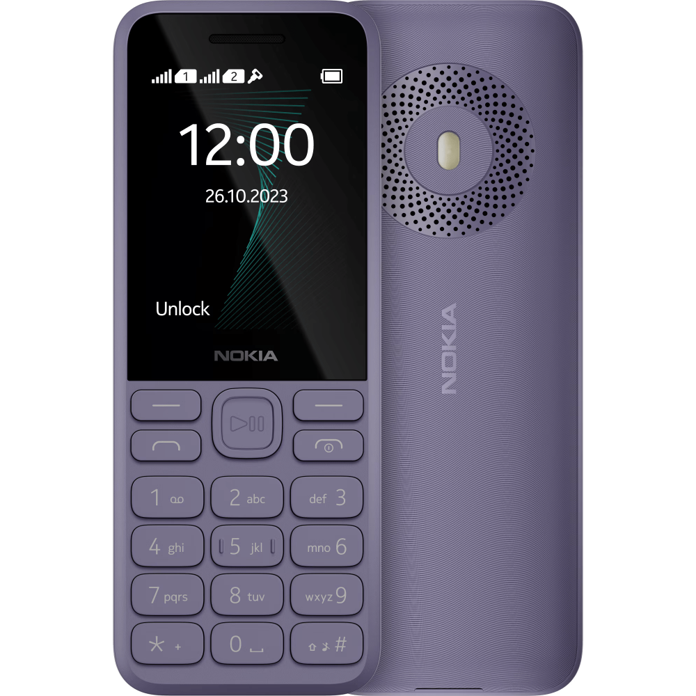 Телефон Nokia 130 Dual Sim Purple (TA-1576) - 286838534